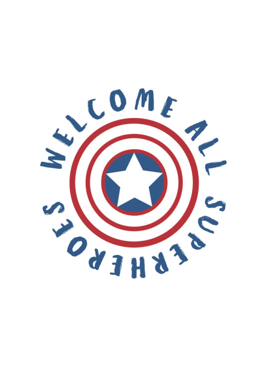 Poster Welcome superheroes Poster 1