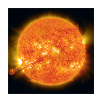 Poster Die Sonne aus dem Weltraum Poster 1