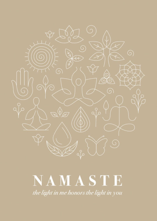 Poster Yoga Namaste Poster 1