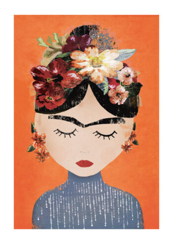 Poster Frida orange Poster 1